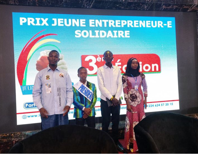 3ème édition ‘’Prix Jeune entrepreneur-e’’: La plate-forme ‘’Jeunes Solidaires’’ récompense quatre jeunes !!!